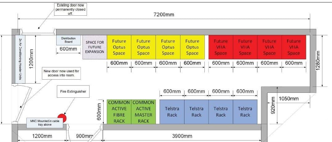 DAS Room – Distributed Antenna System – Equipment Rooms